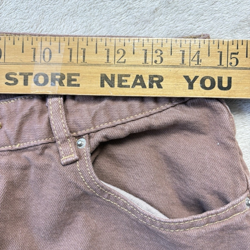 Pacsun Jeans Womens Sz 29 Mocha Brown Eco Low Rise 70's Flare - Picture 4 of 10